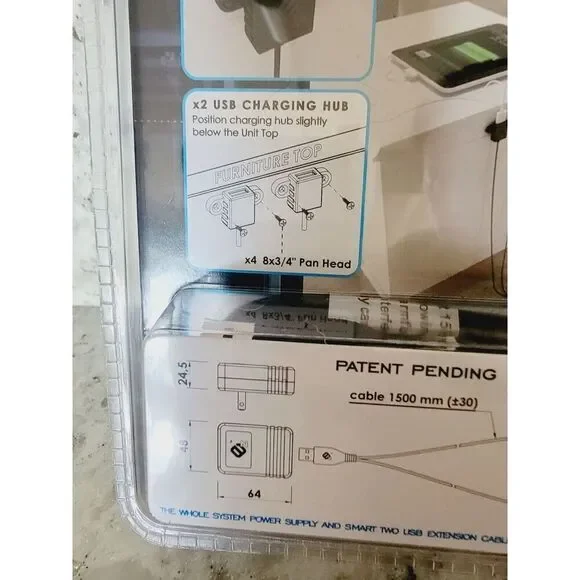 ICS Innovation EZ Collection 2-Port USB Charger Mount Charging System New - Picture 4 of 10